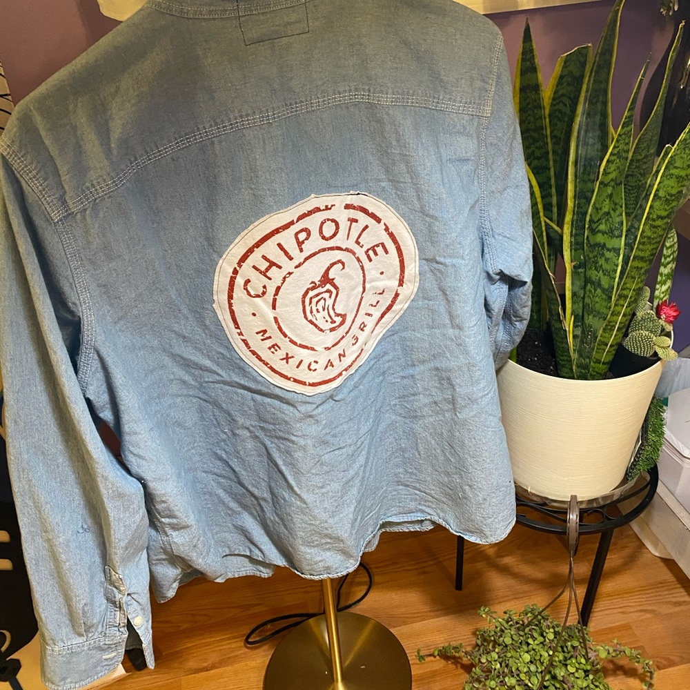 Custom Chipotle Jean Jacket